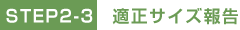 適正サイズ報告